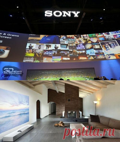 CES 2014: Sony представила короткофокусный лазерный 4К-проектор / Новости hardware / 3DNews - Daily Digital Digest