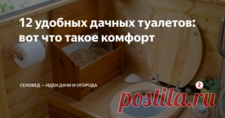 12 удобных дачных туалетов: вот что такое комфорт На дачном участке есть постройки, без которых не обойтись ни одному человеку. Одна из таких — туалет. Обычно в саду их два: один в доме, а второй на улице. Об обустройстве последнего и пойдет речь.
Всего существует несколько видов туалетов, которые можно использовать на даче:
уличный туалет с выгребной ямой;
пудр-клозет и люфт-клозет;