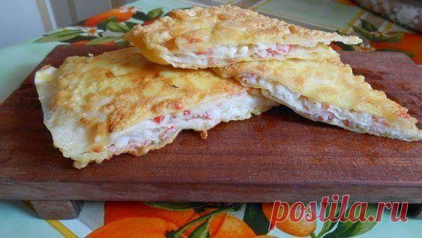 шеф-повар Одноклассники: Очередное лакомство из тонкого лаваша