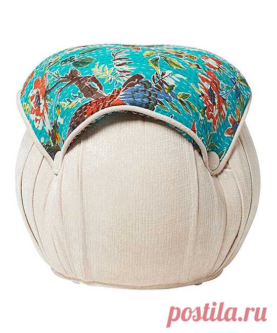 Jennifer Taylor Home Lincoln Paradise Pouf Ottoman | zulily