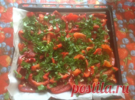 Вкуснейший вяленый перец наипростейшего приготовления