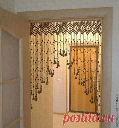 Макраме. Шторы. Идеи
