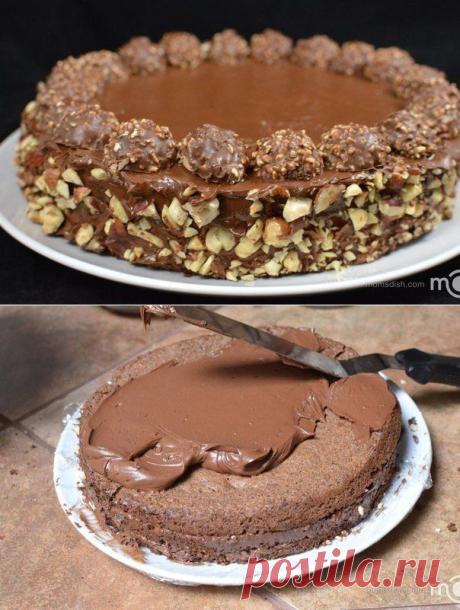 Изумительный торт "Ferrero rocher"