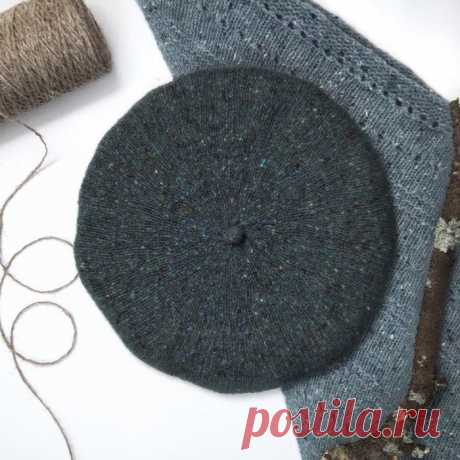 БЕРЕТ из Mohair Tweed