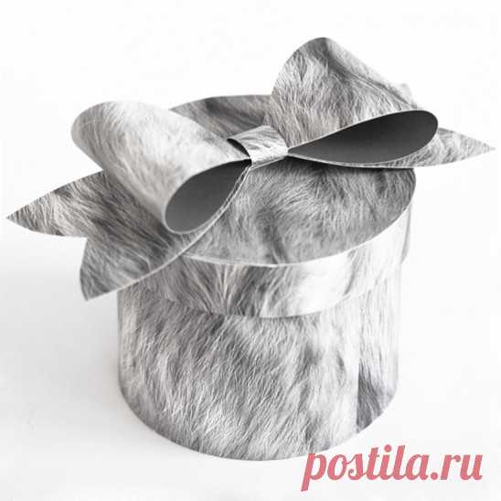 Бантик из бумаги