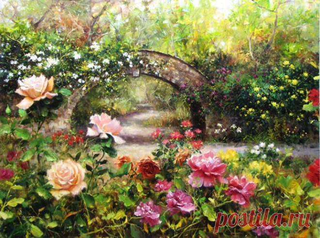 Вслед ушедшему лету. Художник Bill Inman
