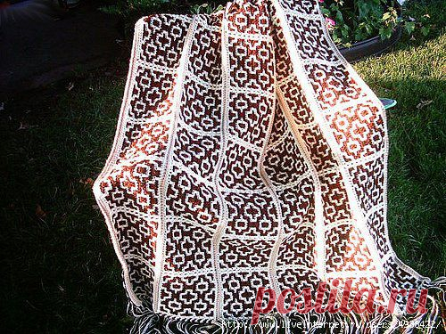 Плед Persian Tiles.
