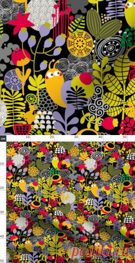In the garden - Spoonflower