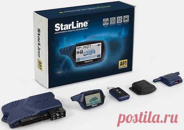 StarLine A91 Dialog - современная автомобильная система охраны с диалоговым кодом радиоуправления «Быстрый диалог» и функцией автозапуска двигателя.
