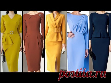 most sophisticated & luxury expensive bodycon sheath dress designs Collection for women 2022