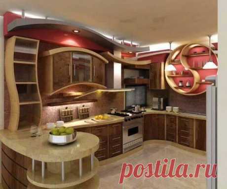 Unique Kitchen Design! What do you think. | WoodworkerZ.com