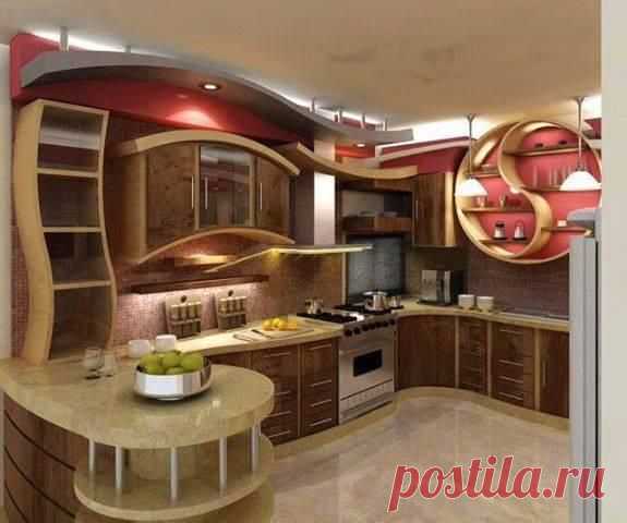 Unique Kitchen Design! What do you think. | WoodworkerZ.com