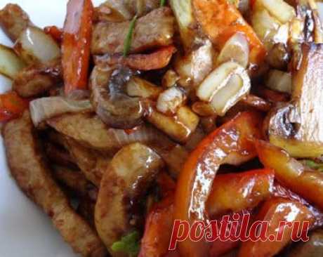 Свинина по-китайски: это обжаренное в ароматном соусе мясо просто бесподобно!