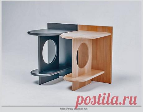 Многофункциональный приставной столик для квартиры-студии | Идеи домашнего мастера