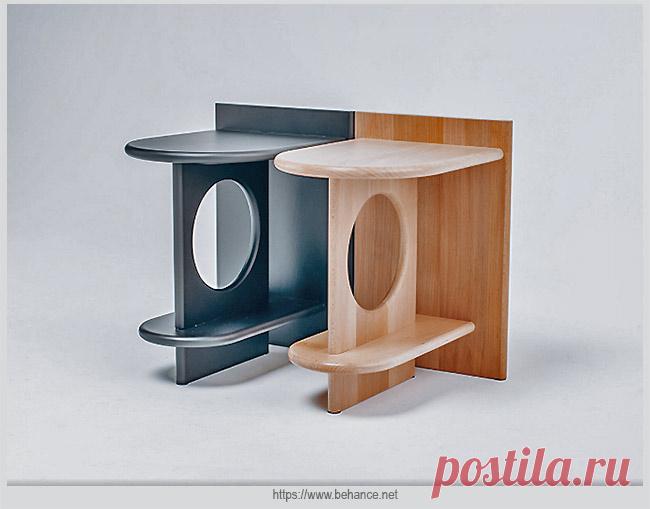 Многофункциональный приставной столик для квартиры-студии | Идеи домашнего мастера