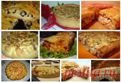 ТОР - 10 Вкусных домашних пирогов.