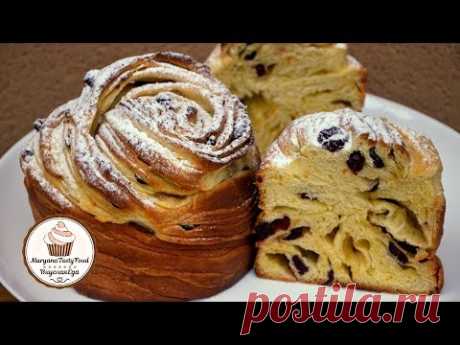 Кружевной Пасхальный кулич "Краффин" (Просто потрясающий рецепт!) ☆ Марьяна Рецепты