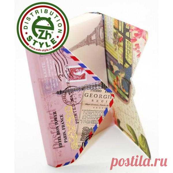 Миниблокнот на магните "Конверт Париж" - 160 руб