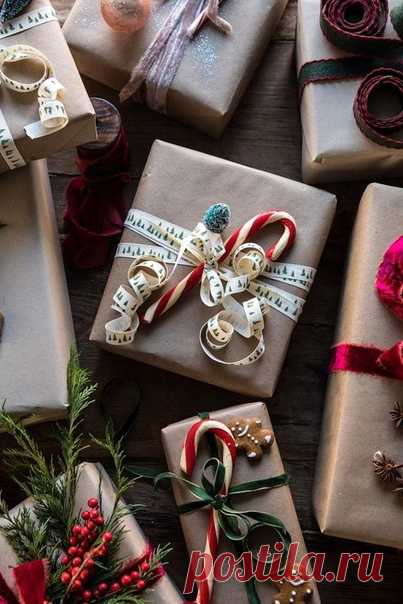 Идеи упаковки подарков 🎁