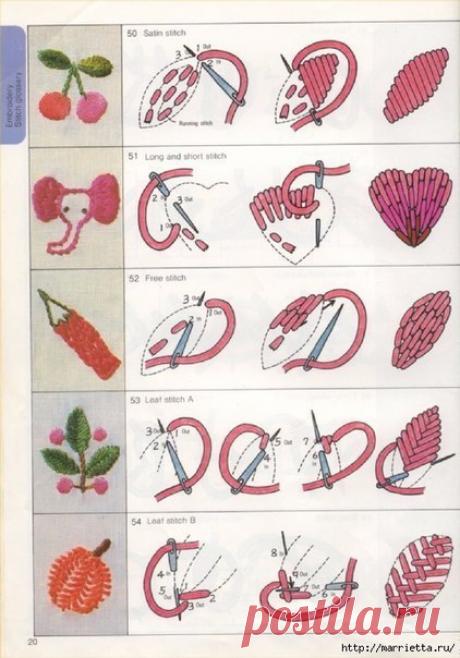 Большое количество стежков для вышивки — DIYIdeas