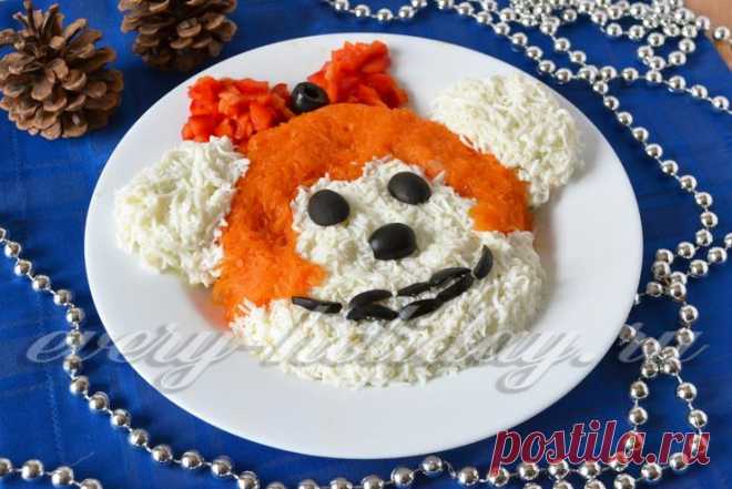 Новогодний салат 