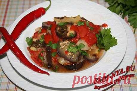 Айлазан (овощное рагу из баклажанов по- армянски)