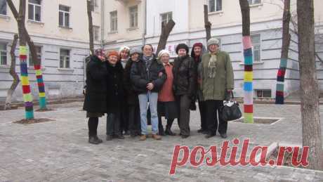 деревья в тёплых одеяниях