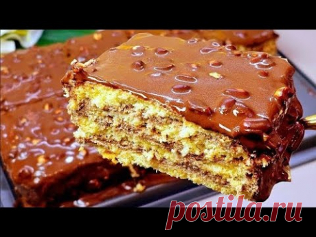 Снимаю Шляпу Перед Тем Кто Придумал Этот Рецепт!Даже МЕСИТЬ НЕ НУЖНО!Самый Лучший Рецепт.