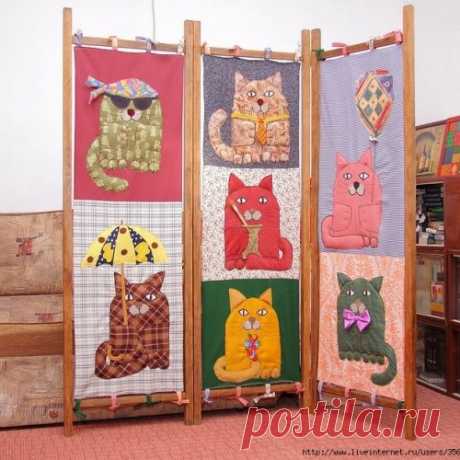 Кошки в рукоделии
