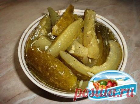 Домашние консервированные огурцы в горчице » Кулинарные рецепты домашней кухни, фото-рецепты / Кулинарная Копилка