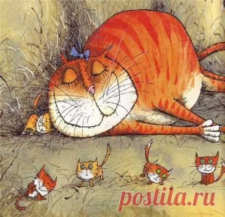 Какое же это счастье : просто лежать и чтоб тебя никто не трогал😊.