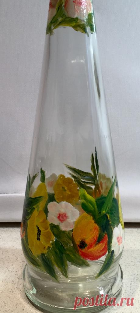 стекло, ручная роспись.https://www.livemaster.ru/krasokpolitra