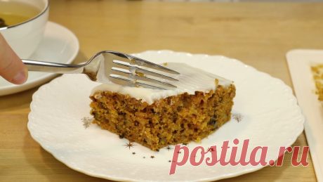 Морковный пирог, а по вкусу как торт. Пышный, вкусный и простой в приготовлении | Ольга Шобутинская | Дзен