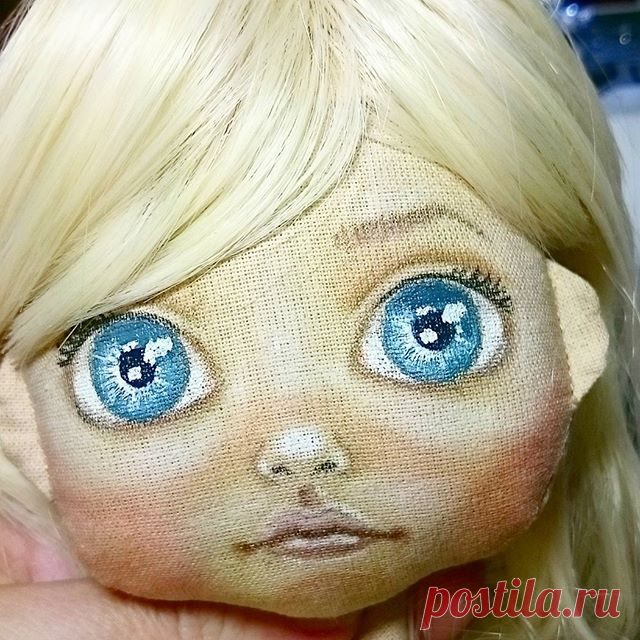 А такой вариант?  Что скажете? Ребенок?  Сколько ей лет? #лицокуклынаташи