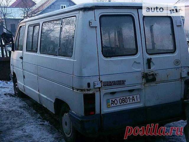 AUTO.RIA – Продам Рено Трафик пассажирский 1990 : 900 $, Тячев