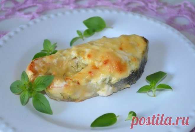 Рыба горбуша, запеченная в духовке, рецепт / Простые рецепты