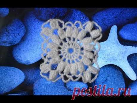 &quot;Вязаный крючком квадрат для шали&quot; (Crochet square for shawls)
