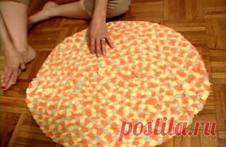 Из нескольких старых полотенец мастерица сделала удобную вещь для дома | diy-idea | Яндекс Дзен