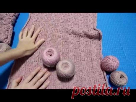 Вязание спицами. Джемпер на весну. Мастер-класс.