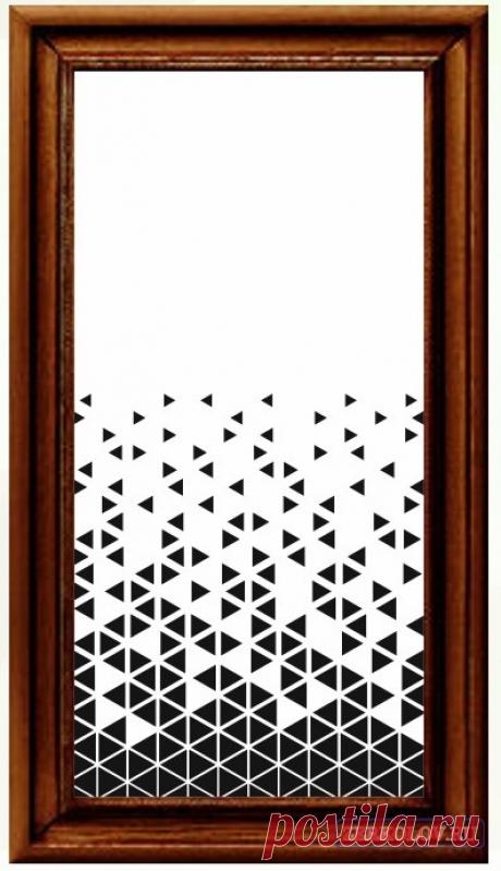 Кухонный Фасад треугольники | Хороший дизайн: Скинали Фрески Фотообои Пескоструйные рисунки