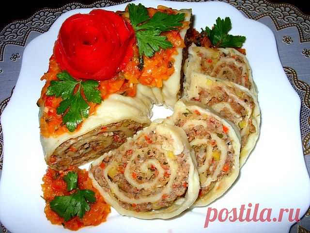 Мясной рулет "Ханум" | Четыре вкуса