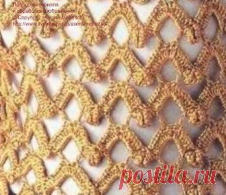 Узор крючком ... от Keito Dama