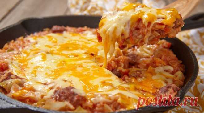 Запеканка с мясным фаршем и картофелем. Это блюдо что-то!
