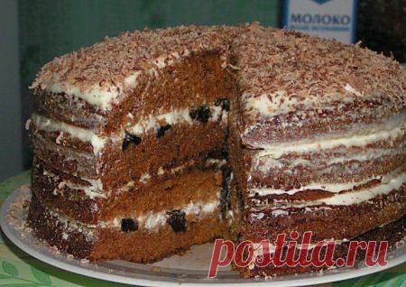 готовим медовый торт с черносливом » Жрать.ру