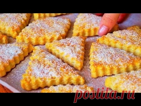 Самое вкусное и быстрое печенье! Тает во рту! Готовьте хоть каждый день!