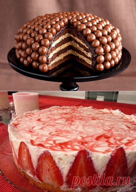 9 ФАНТАСТИЧЕСКИХ ТОРТОВ БЕЗ ВЫПЕЧКИ 🍰