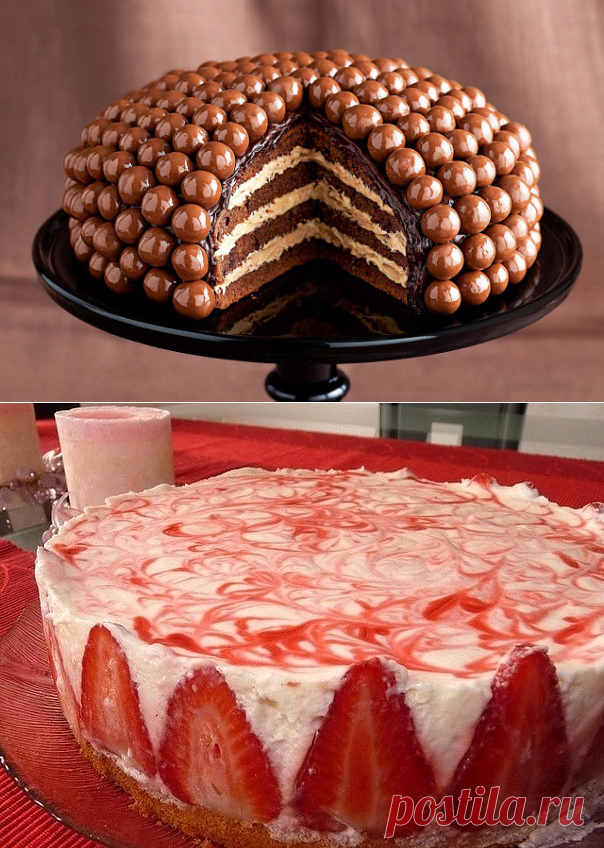 9 ФАНТАСТИЧЕСКИХ ТОРТОВ БЕЗ ВЫПЕЧКИ 🍰