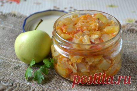 Кабачковая икра с яблоками на зиму - пошаговый рецепт с фото на Повар.ру