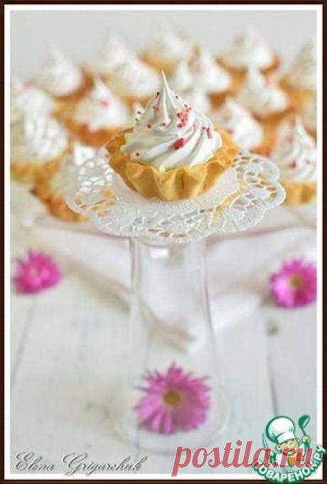 Пирожное Корзиночка с белковым заварным кремом - кулинарный рецепт