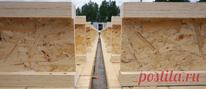 Деревянные двутавровые балки купить в Москве от производителя 🏠ИнтерСити